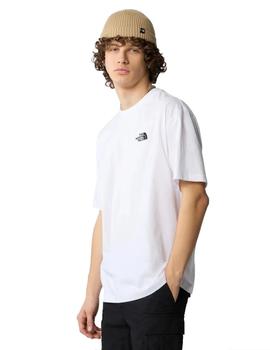Camiseta North Face Simple Dome Hombre Blanco