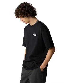 Camiseta North Face Simple Dome Oversize Hombre Negro