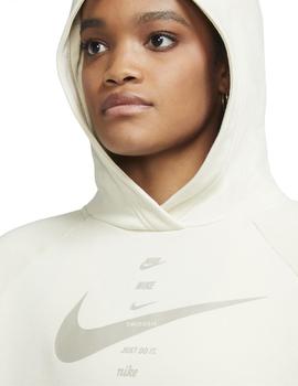 SUDADERA NIKE CROPPED AMARILLA