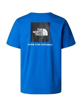 Camiseta North Face Box Hombre Azul