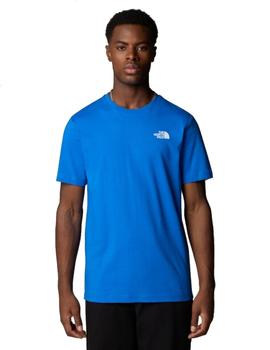 Camiseta North Face Box Hombre Azul