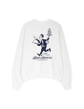 Sudadera Kaotiko Crew La Dolce Vita Hombre Blanco