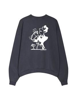 Sudadera Kaotiko Crew Cocktail Man Hombre Azul