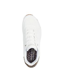 Zapatillas Skechers Uno-Jungle Nite Mujer Blanco