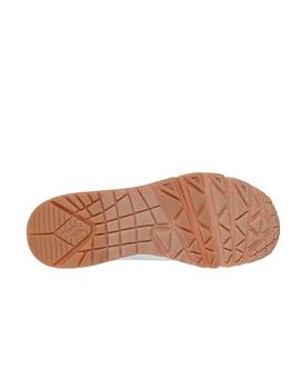 Zapatillas Skechers Uno-Jungle Nite Mujer Blanco
