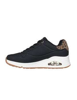 Zapatillas Skechers Uno-Jungle Nite Mujer Negro