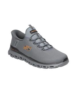 Zapatillas Skechers Glide Step Noxus Hombre Gris
