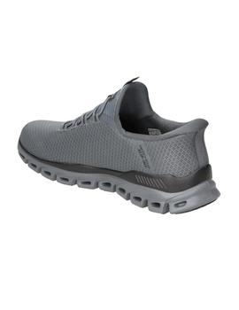 Zapatillas Skechers Glide Step Noxus Hombre Gris