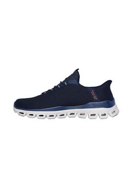 Zapatillas Skechers Glide Step Noxus Hombre Azul