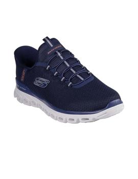 Zapatillas Skechers Glide Step Noxus Hombre Azul