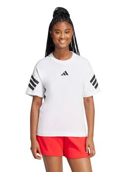 Camiseta Adidas FI 3S Mujer Blanco