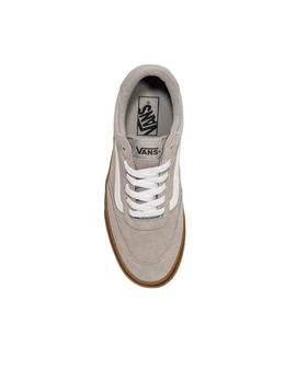 Zapatillas Vans Brooklyn Ls Hombre Gris