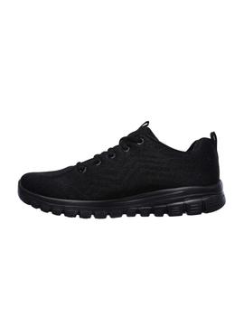 Zapatillas Skechers Graceful Get Mujer Negro