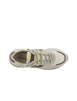 Zapatillas Victoria Luna Mujer Beige