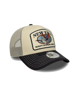 Gorra New Era Animal Patch Trucker Unisex Beige