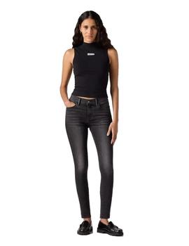 Pantalón Levis 710 Super Skinny Mujer Negro