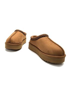 Zapatillas Mustang Nivia Mujer Taupe