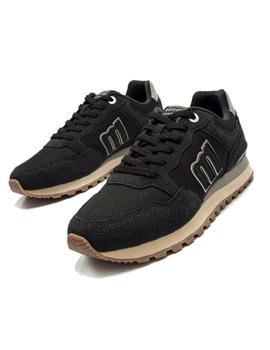 Zapatillas Mustang Joggo Track Hombre Negro