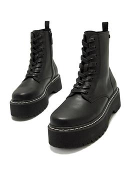 Botas Mustang Guanshun Mujer Negro