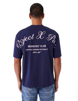 Camiseta Project X Paris Hombre Azul
