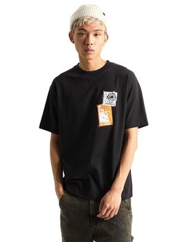 Camiseta Vans Punk Patch Hombre Negro