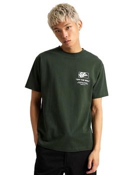 Camiseta Vans Stockpile Hombre Verde