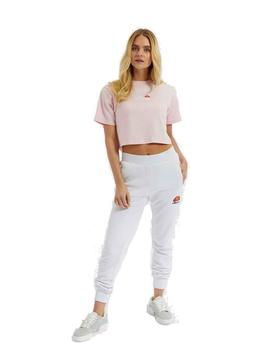 Camiseta Crop Ellesse Fireball Mujer Rosa