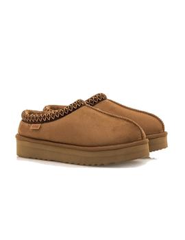 Zapatillas Mustang Nivia Nuez Mujer Marrón