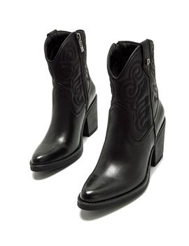 Botas Mustang Tijuana Clot Mujer Negro