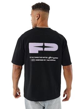 Camiseta PxP Polaris Hombre Negra
