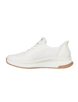 Zapatillas Skechers Bobs Squad 4 Mujer Blanco