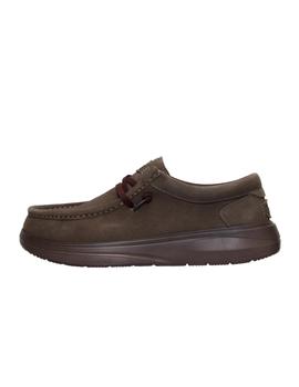 Zapatillas Hey Dude Wally X Suede Hombre Marrón