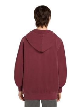 Sudadera Dickies Plentwood Hombre Granate