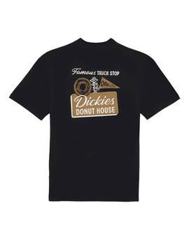 Camiseta Dickies Donut House Hombre Negro