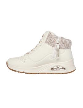 Zapatillas Skechers Uno Gen Darling Daze Mujer Blanco
