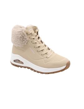 Zapatillas Skechers Uno Rugged-Fall Air Mujer Beige