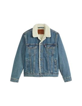 Cazadora Vaquera Levi´s Type 3 Sherpa Unisex Azul