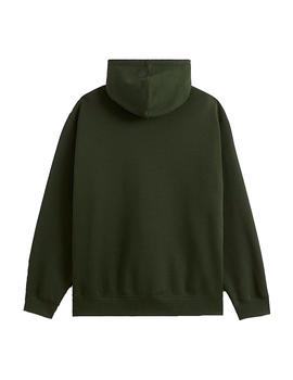 Sudadera Vans Left Chest II Loose Parisian Hombre Verde