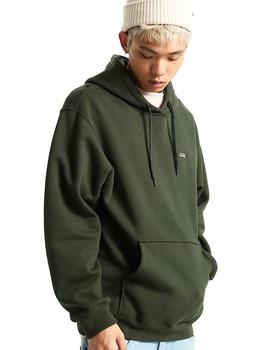 Sudadera Vans Left Chest II Loose Parisian Hombre Verde
