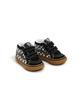 Zapatillas Vans Mte Sk8 Mid Ressue Niño Checkerboard