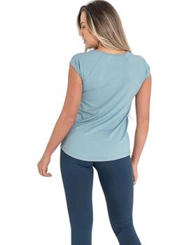 Camiseta Manga Corta Ditchil Ease MujerAzul Mineral