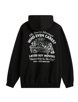 Sudadera Capucha Vans Moving Pullover Hombre Negra