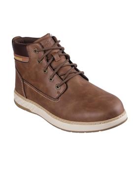 Bota Skechers Garlan Deno Hombre Marrón