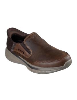 Zapatillas Skechers Slade Cooper Hombre Marrón