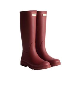 Botas Hunter Downpour Tall Mujer Granate
