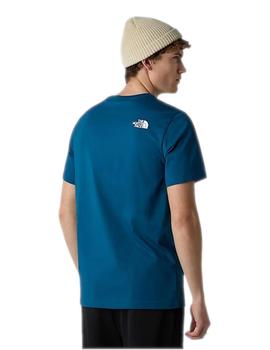Camiseta North Face Easy Hombre Azul