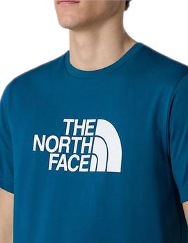 Camiseta North Face Easy Hombre Azul