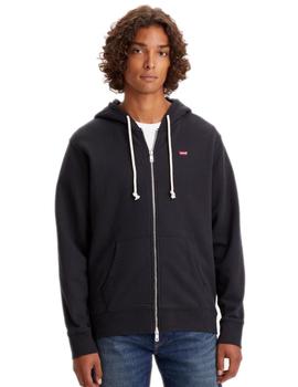 Chaqueta con capucha Levis Original Hombre Negro