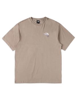 Camiseta The North Face Explore Carabiner Hombre Marrón