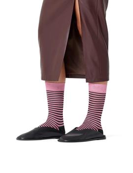 Calcetines Happy Socks Small Stripe Unisex Rosa